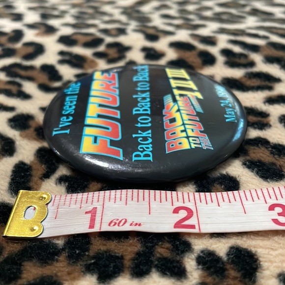 BACK TO THE FUTURE 🎸 Back To Back To Back Button Pin Pinback Movie Collectible - Picture 7 of 10